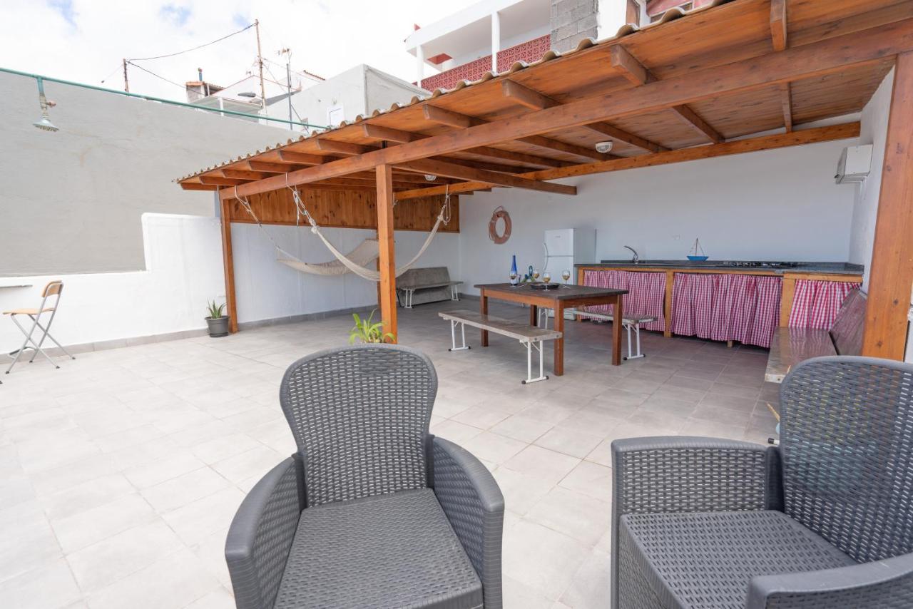 Front Line, Unbeatable Terrace 10M From The Sea Villa Santa Cruz de Tenerife Exteriör bild